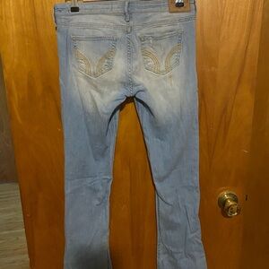 Hollister ripped jeans